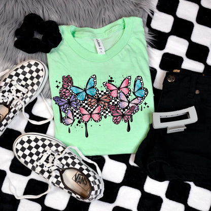 DRIPPY BUTTERFLY TEE