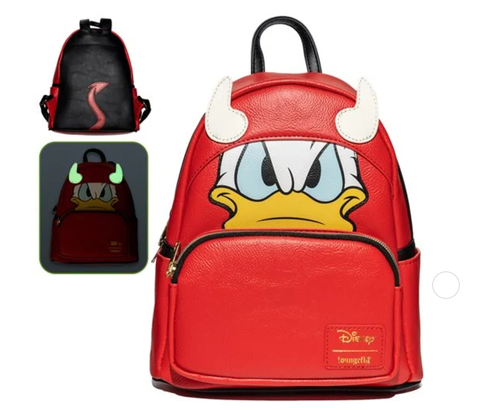 Donald Duck Devil Donald Cosplay Mini-Backpack