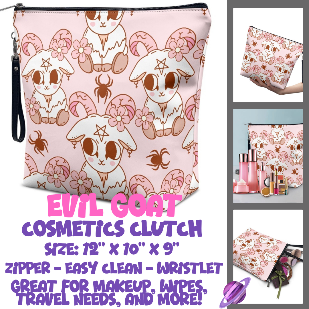 EVIL GOAT - CUSTOM COSMETIC CLUTCH PREORDER CLOSES 12/16