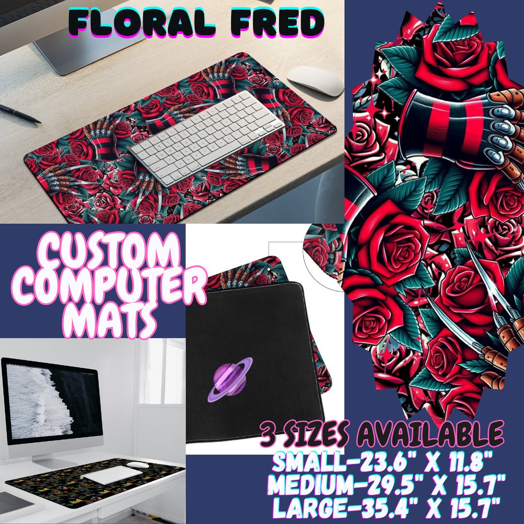 FLORAL FRED - COMPUTER MAT PREORDER CLOSING 12/6