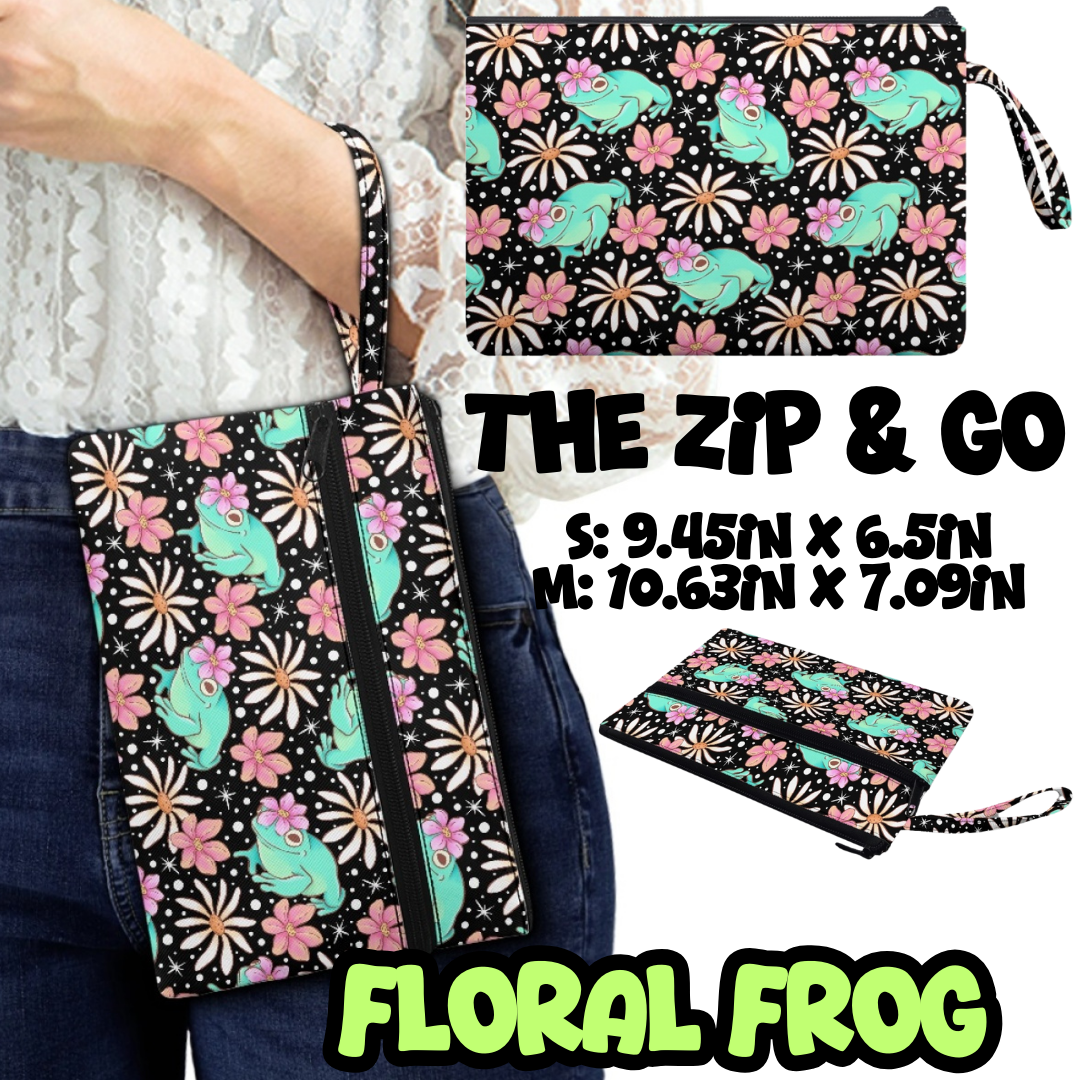 FLORAL FROG - ZIP & GO PREORDER CLOSING 12/28