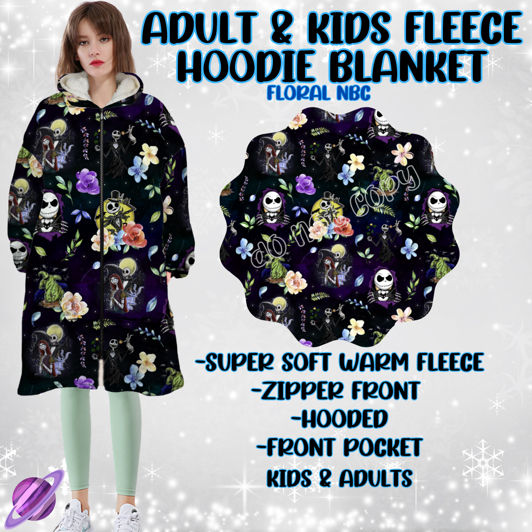 FLORAL NBC -HOODIE BLANKET RUN-PREORDER CLOSING 9/28 ETA NOV