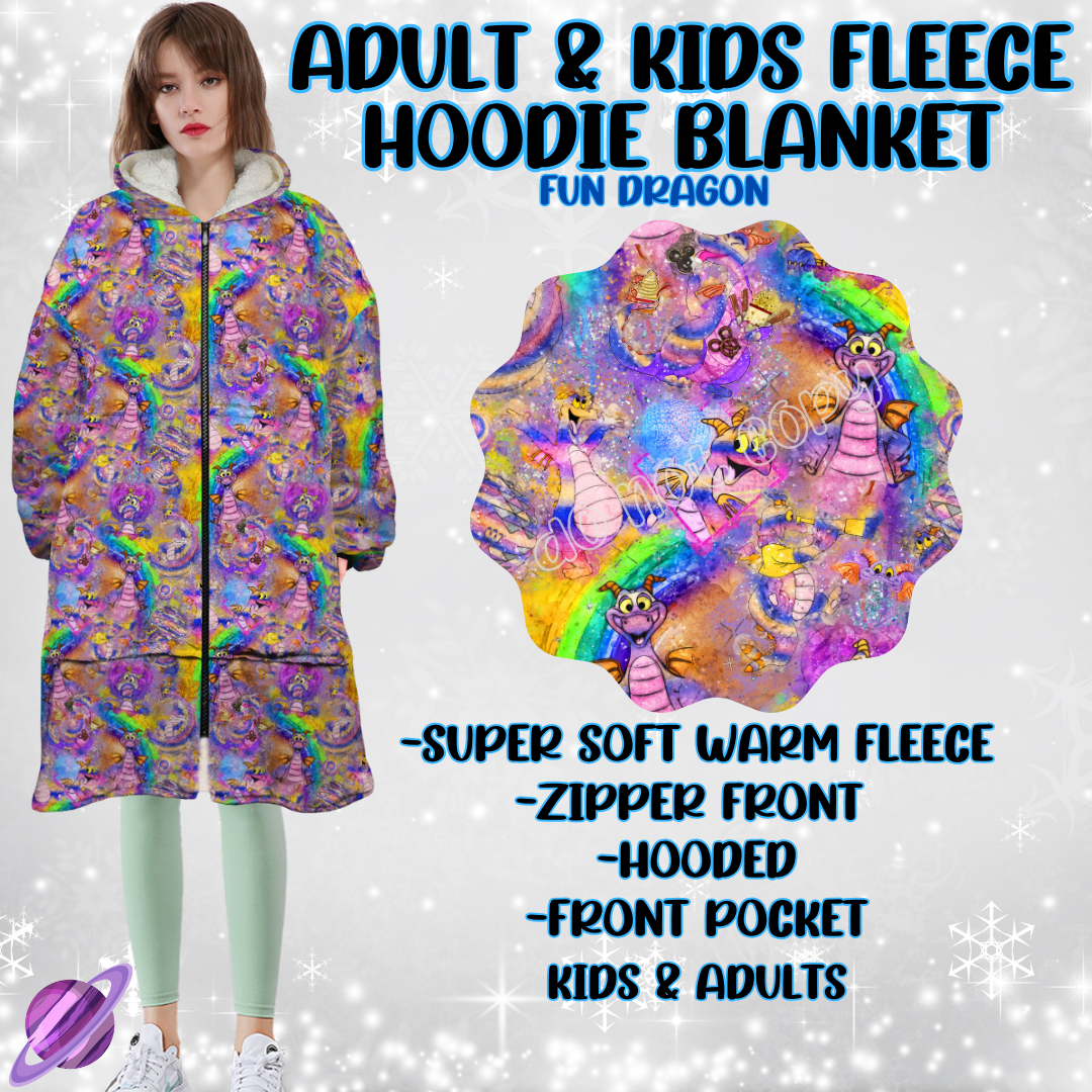 FUN DRAGON -HOODIE BLANKET RUN-PREORDER CLOSING 9/28 ETA NOV