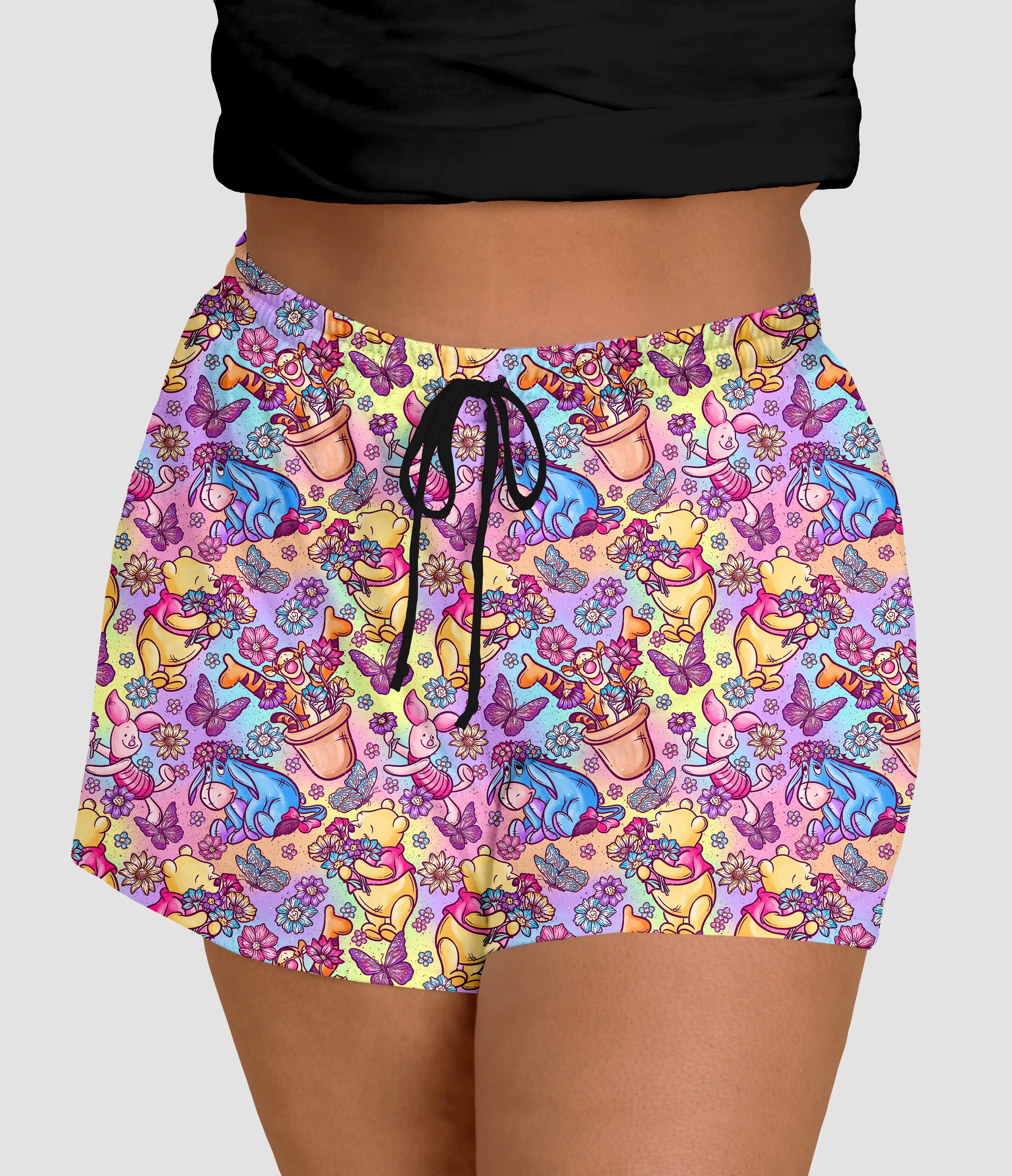 RTS - Garden Bear Jogger Shorts