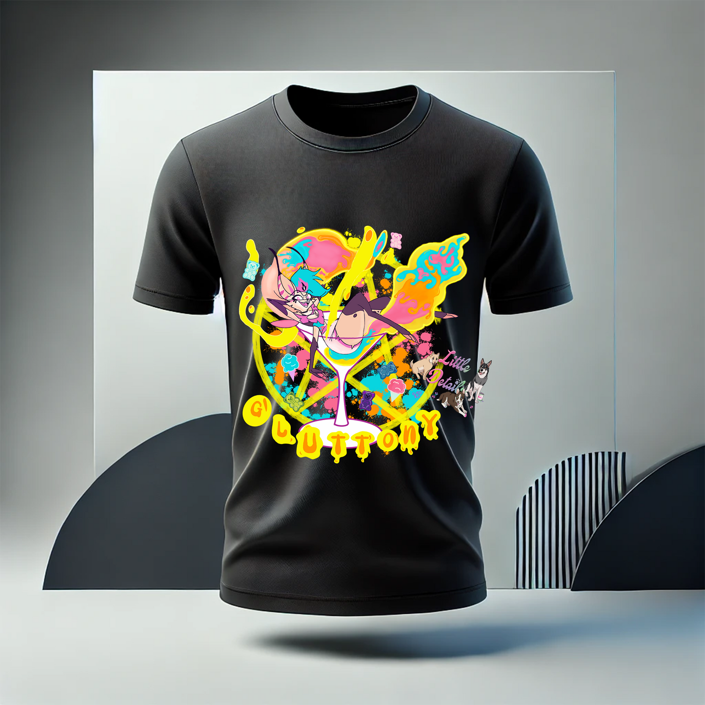 Gluttony Sin T-shirt