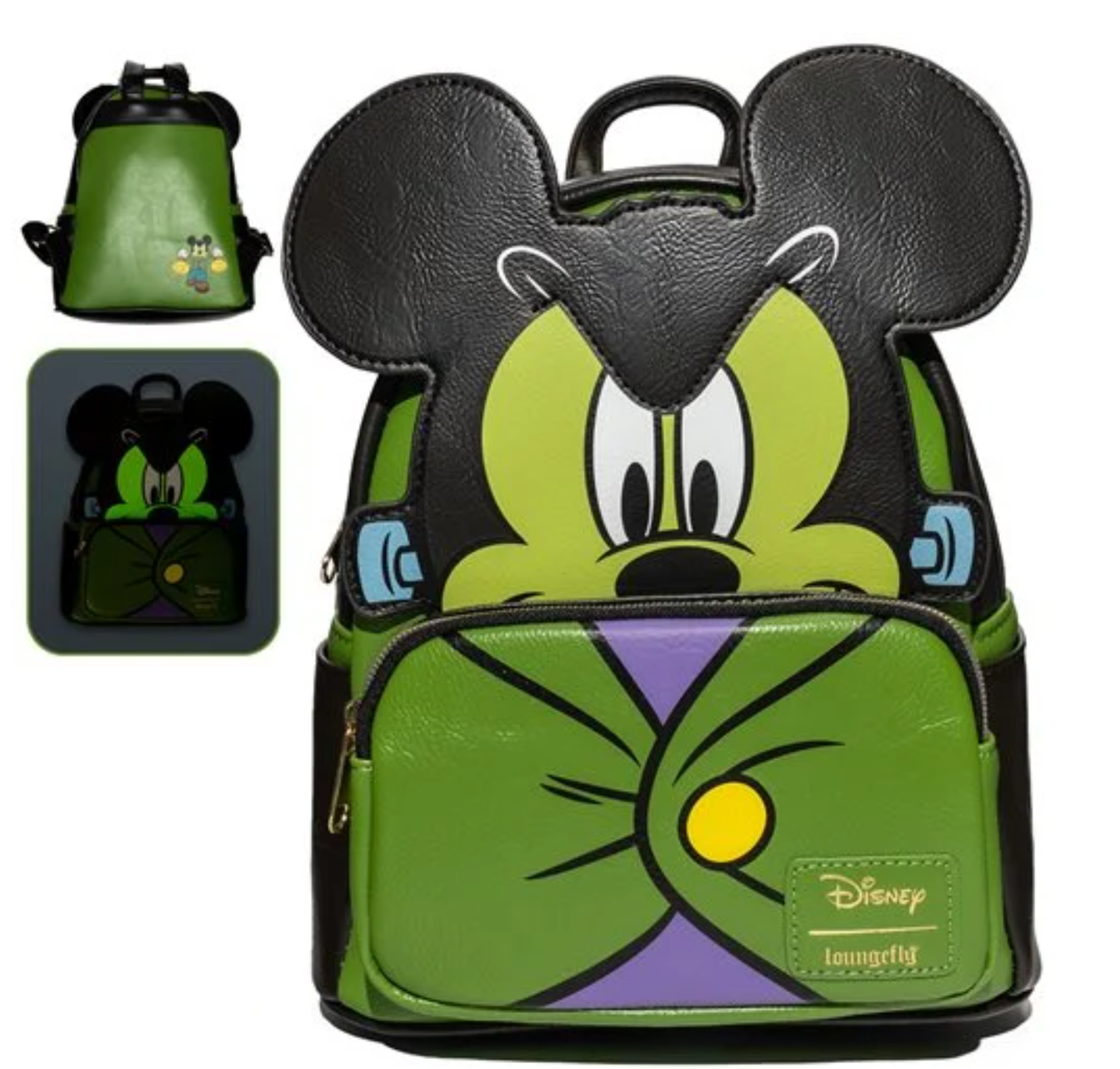 Frankenstein Mickey Mouse Loungefly Mini Back Pack