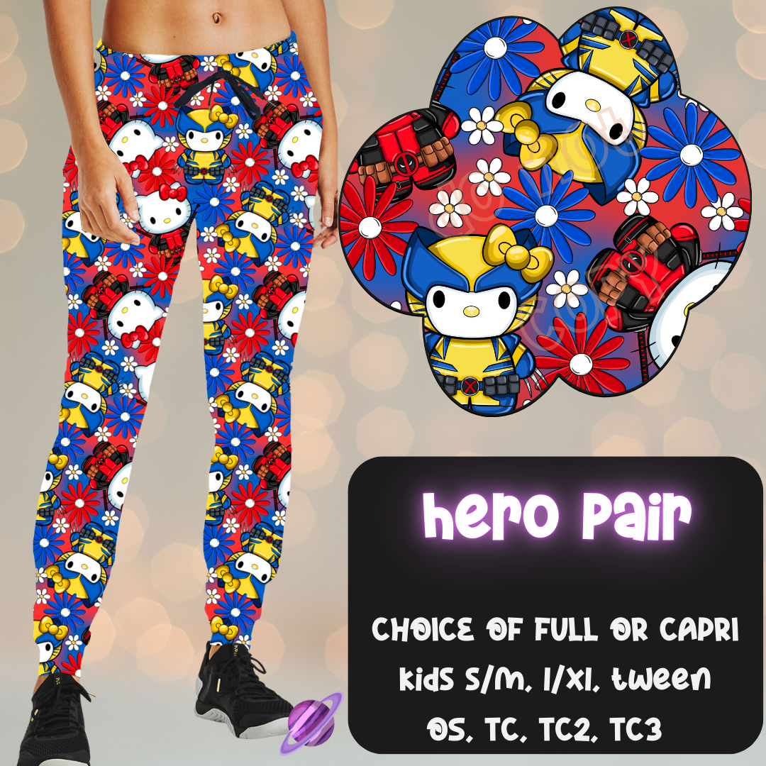 HERO PAIR - LEGGING/JOGGER/LOUNGER - KITTY COSPLAY RUN CLOSING 11/15