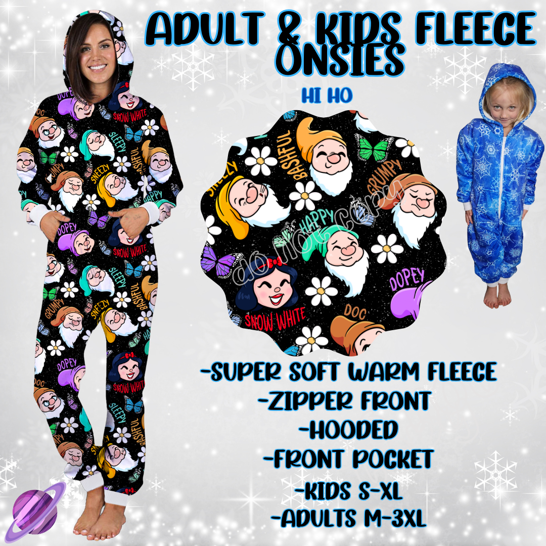 HI HO-ONESIES ROUND 3- PREORDER CLOSING 9/23