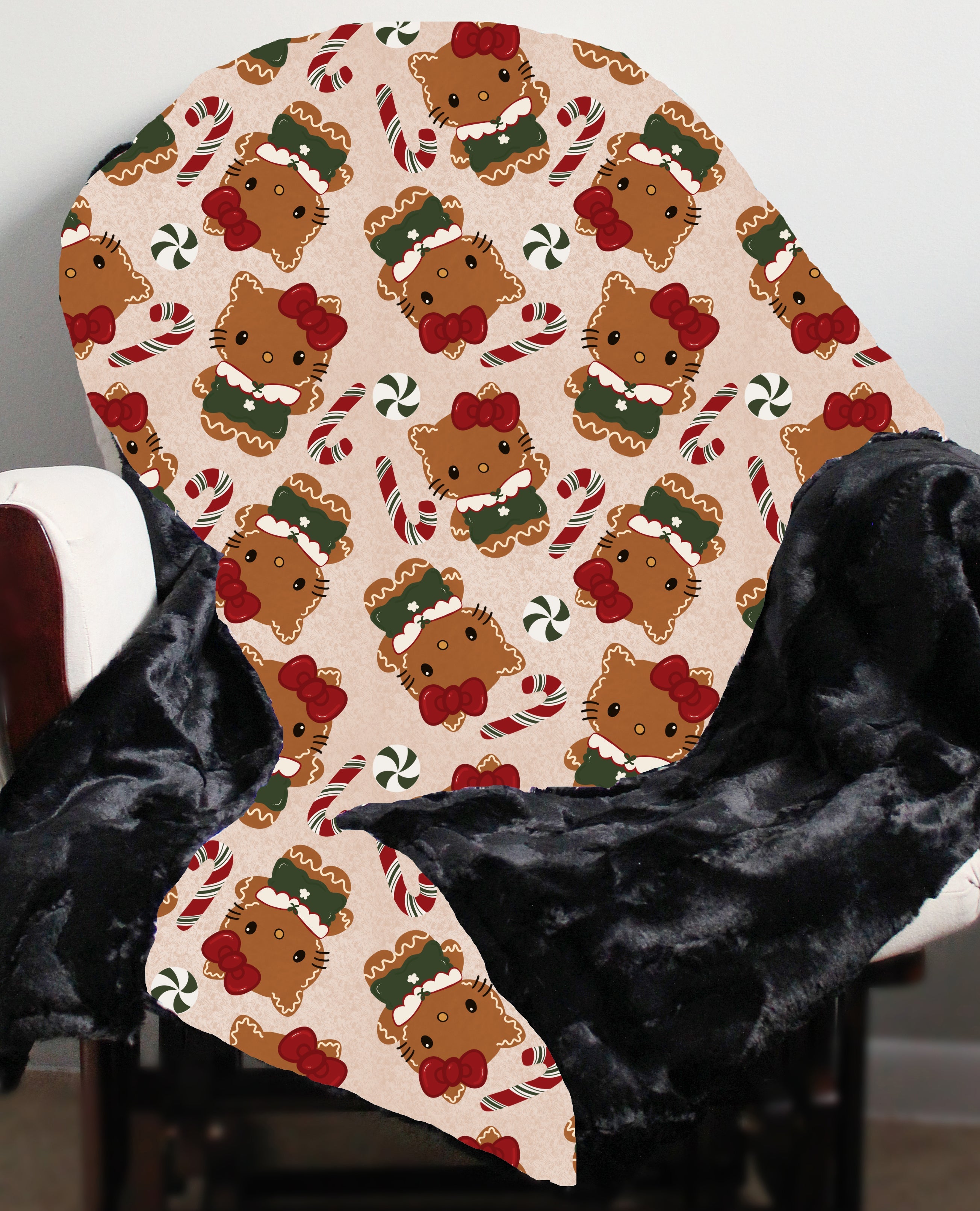 RTS - Merry Kitty Minky Blanket - ETA: 2 weeks