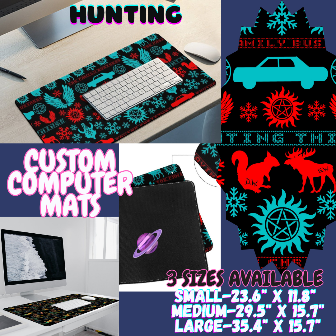 HUNTING - COMPUTER MAT PREORDER CLOSING 12/6