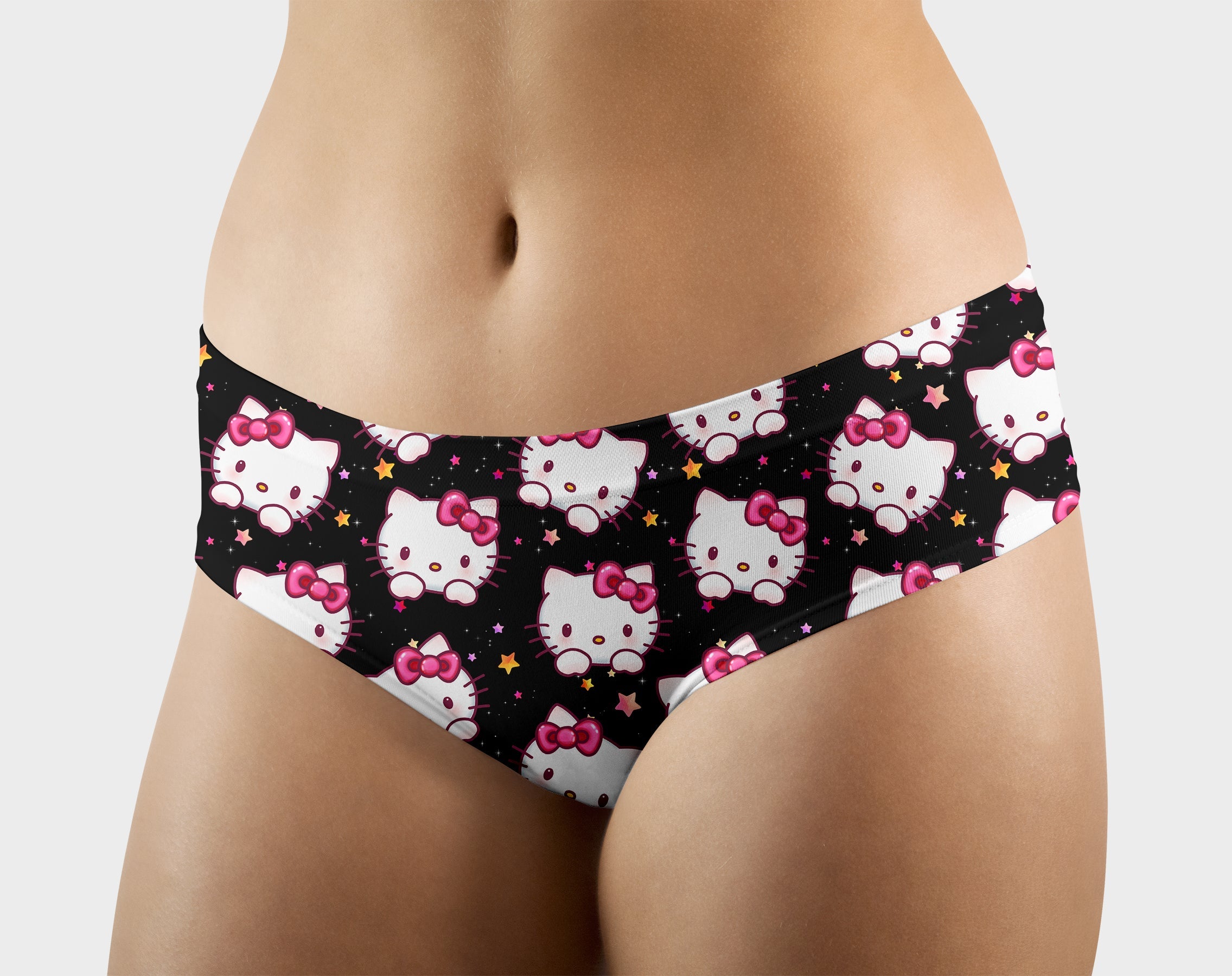 RTS - Kitty Heads Hipster Panties