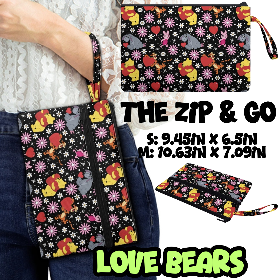 LOVE BEARS - ZIP & GO PREORDER CLOSING 12/28