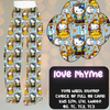 LOVE RHYME - LEGGING/JOGGER/LOUNGER - KITTY COSPLAY RUN CLOSING 11/15