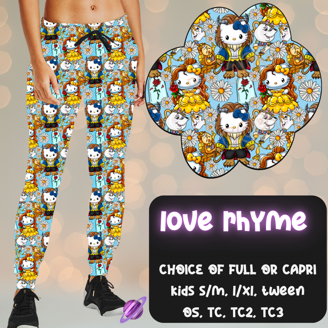 LOVE RHYME - LEGGING/JOGGER/LOUNGER - KITTY COSPLAY RUN CLOSING 11/15