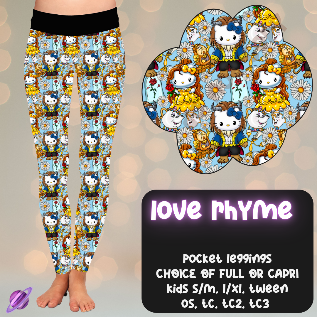 LOVE RHYME - LEGGING/JOGGER/LOUNGER - KITTY COSPLAY RUN CLOSING 11/15