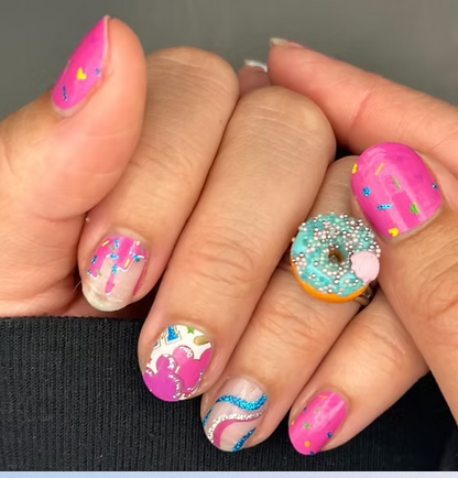 Main Street Confectionery- Some Transparent Nail Wraps