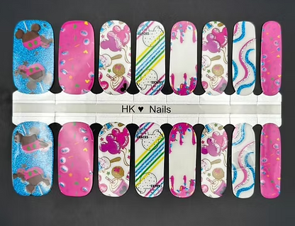 Main Street Confectionery- Some Transparent Nail Wraps