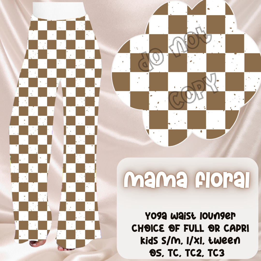 MAMA FLORAL - LEGGING/JOGGER/LOUNGER - POCKET SWEATERS & BOTTOMS PREORDER CLOSING 11/17