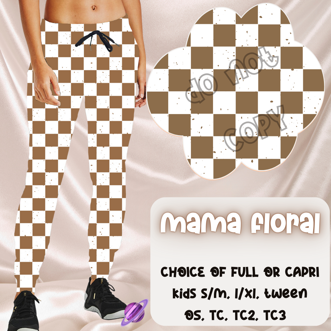 MAMA FLORAL - LEGGING/JOGGER/LOUNGER - POCKET SWEATERS & BOTTOMS PREORDER CLOSING 11/17