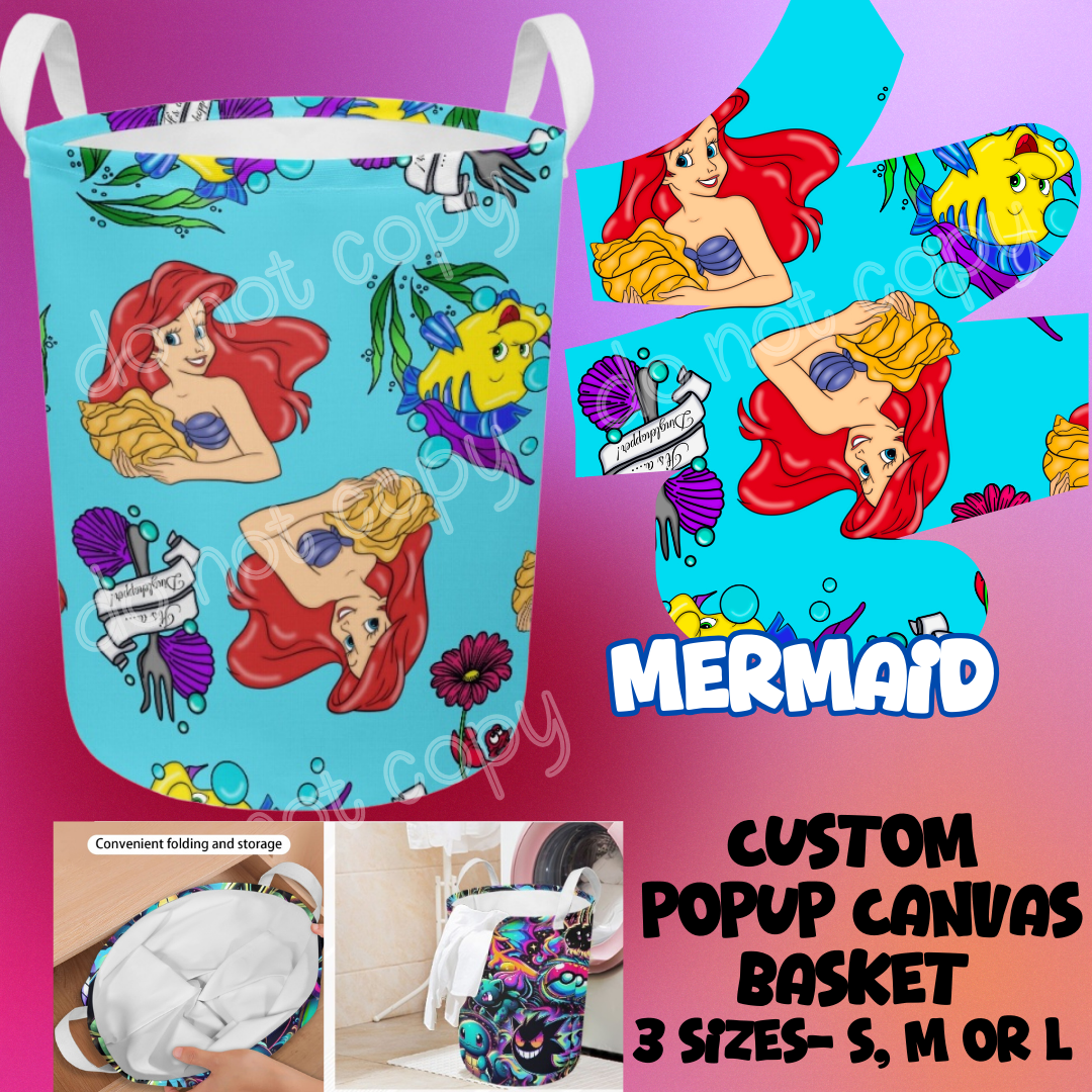 MERMAID - STORAGE BASKETS - PREORDER CLOSING 12/4