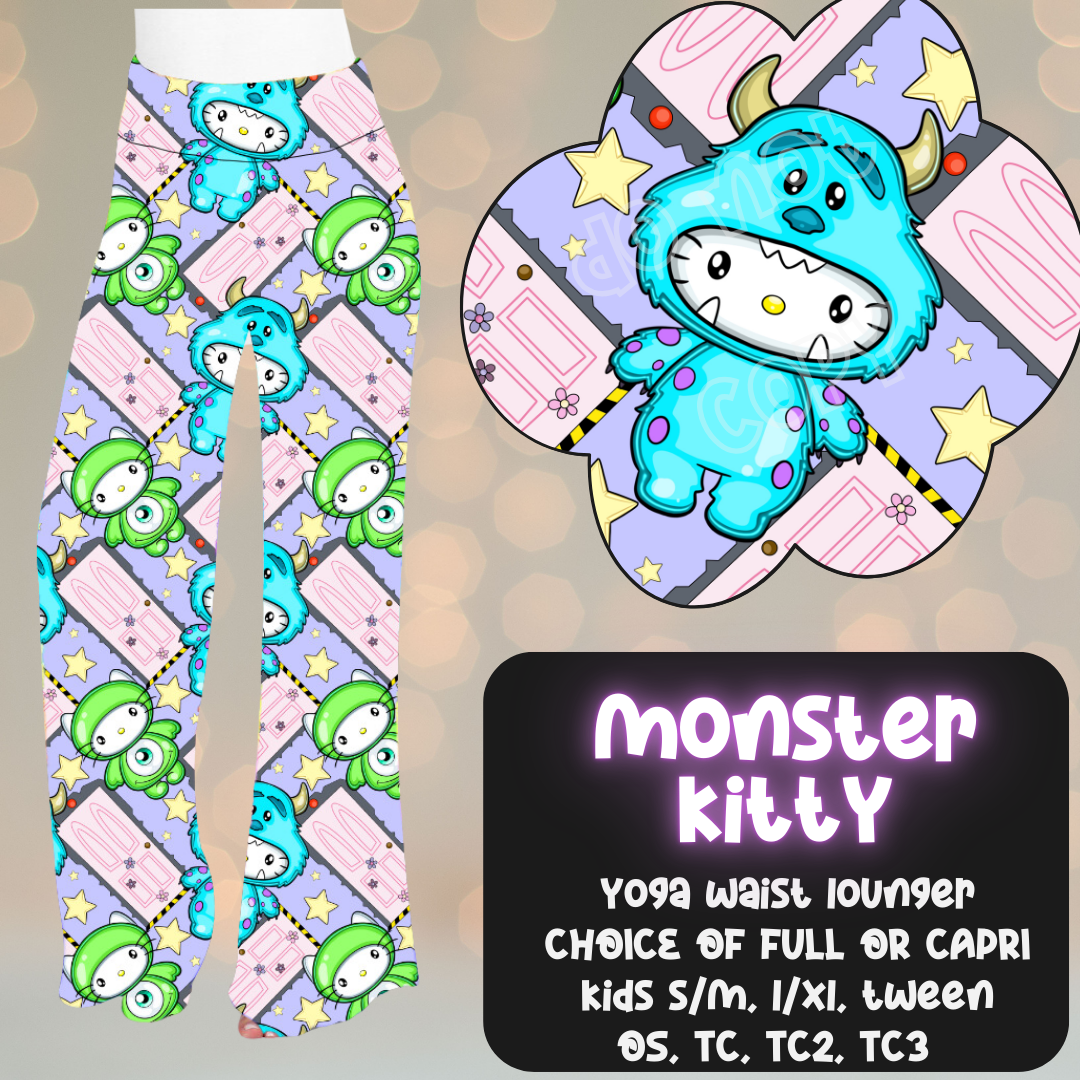 MONSTER KITTY - LEGGING/JOGGER/LOUNGER - KITTY COSPLAY RUN CLOSING 11/15