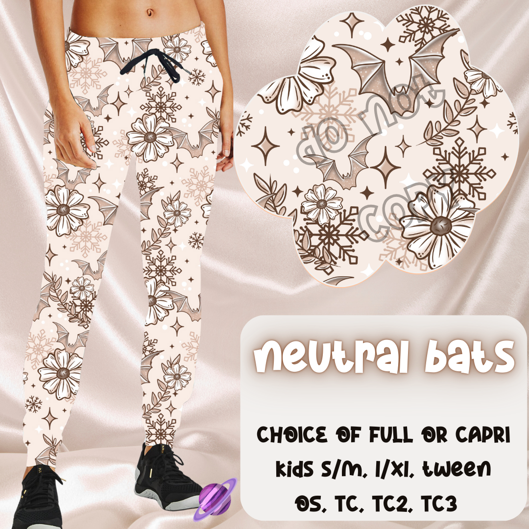 NEUTRAL BATS - LEGGING/JOGGER/LOUNGER - POCKET SWEATERS & BOTTOMS PREORDER CLOSING 11/17