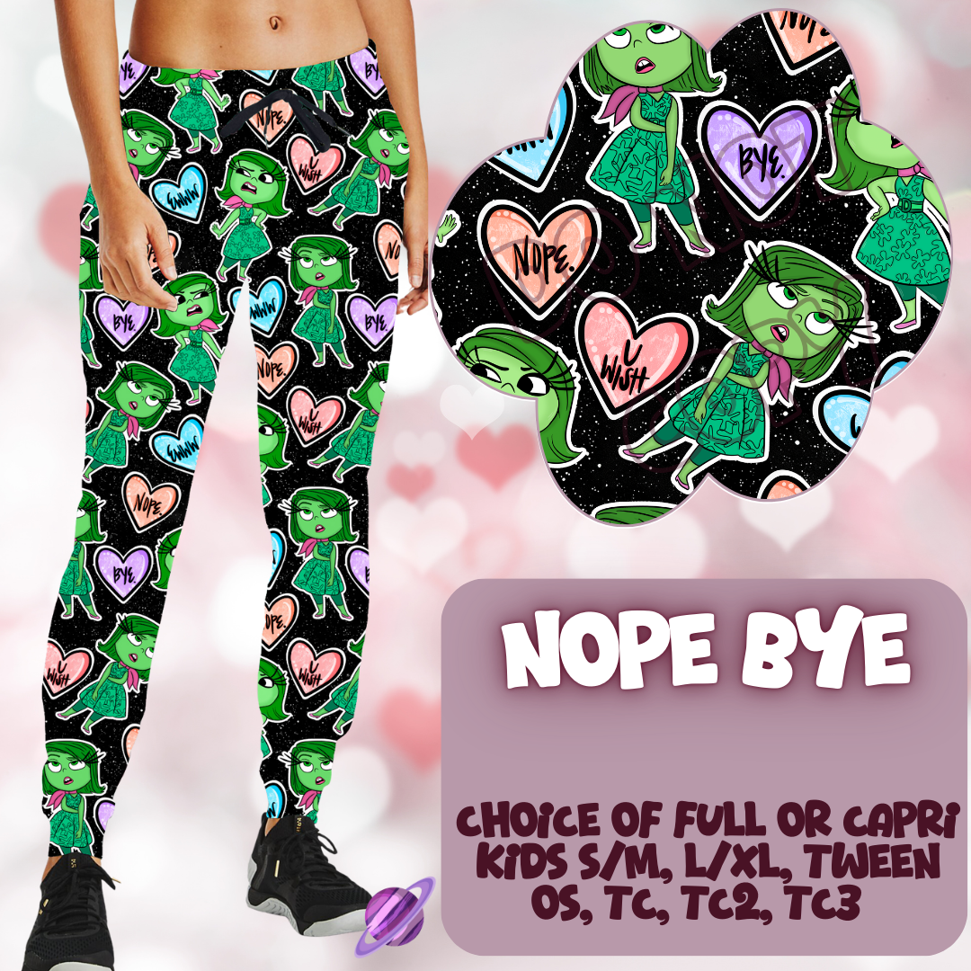 NOPE BYE - LEGGING/JOGGER/LOUNGER - LOVE YOU RUN PREORDER CLOSING 11/30