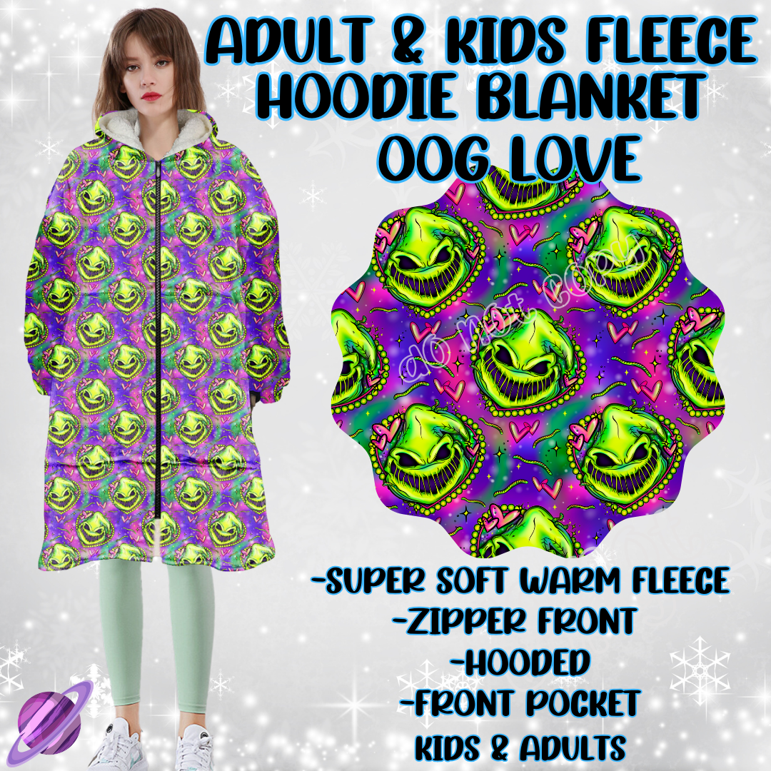 OOG LOVE - HOODIE BLANKET RUN PREORDER CLOSING 12/18