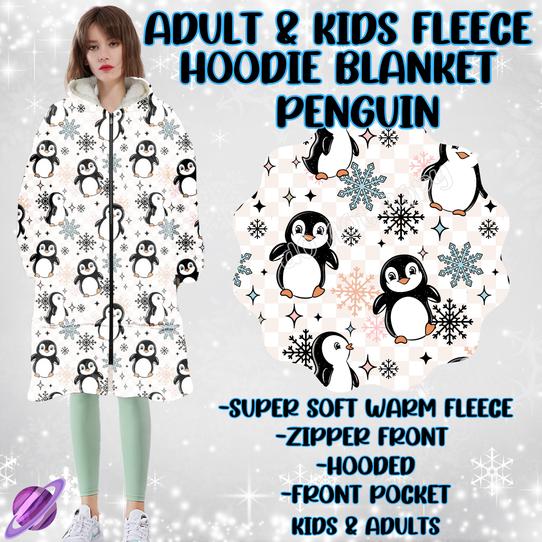 PENGUIN - HOODIE BLANKET RUN PREORDER CLOSING 12/18