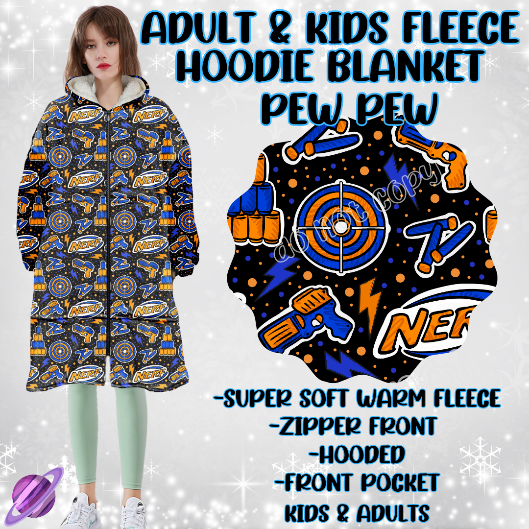 PEW PEW - HOODIE BLANKET RUN PREORDER CLOSING 12/18