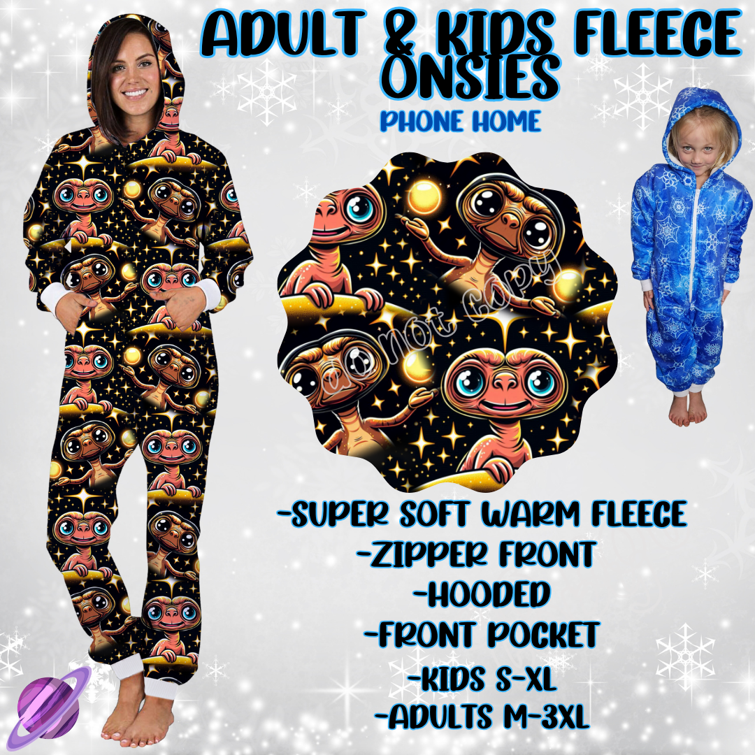 PHONE HOME-ONESIES ROUND 3- PREORDER CLOSING 9/23