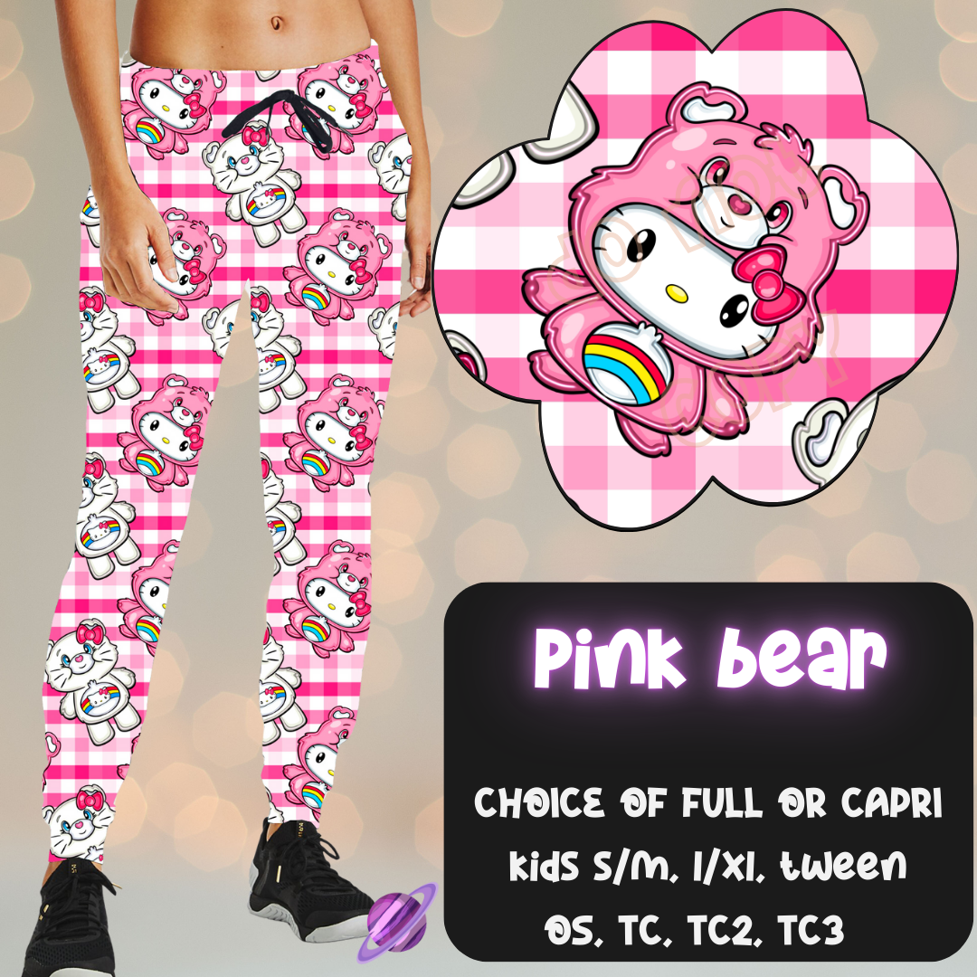 PINK BEAR - LEGGING/JOGGER/LOUNGER - KITTY COSPLAY RUN CLOSING 11/15