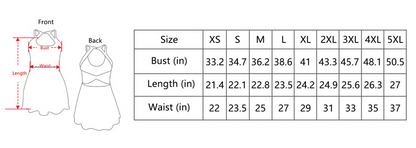 Tiki Princess 2 Buckle Back Cutout Pocket Sport Dress