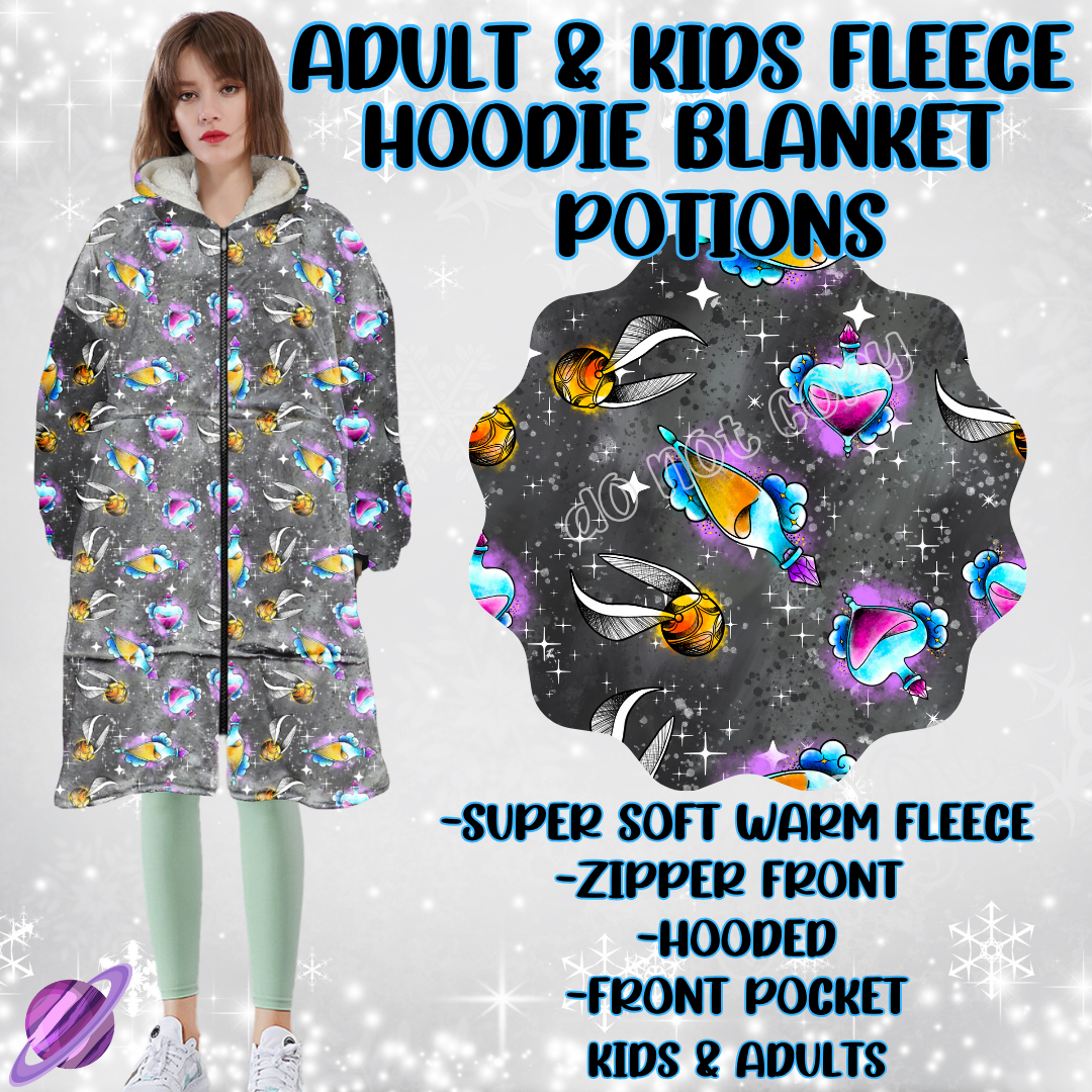 POTIONS - HOODIE BLANKET RUN PREORDER CLOSING 12/18