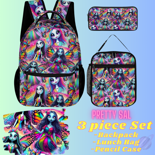 PRETTY SAL-3 PIECE BACKPACK SET-PREORDER CLOSING 7/3