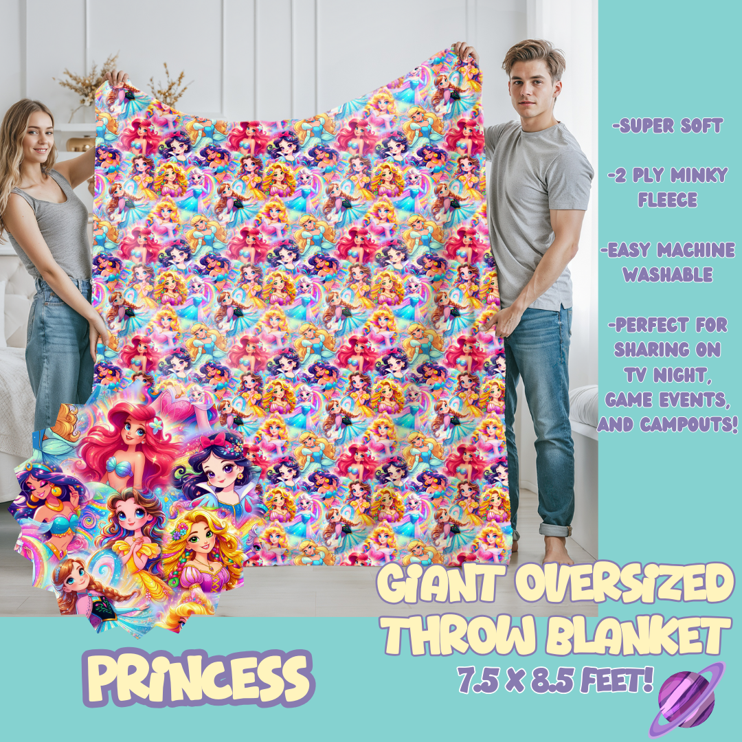 PRINCESS - OVERSIZED THROW BLANKET 11 - PREORDER CLOSING 2/2