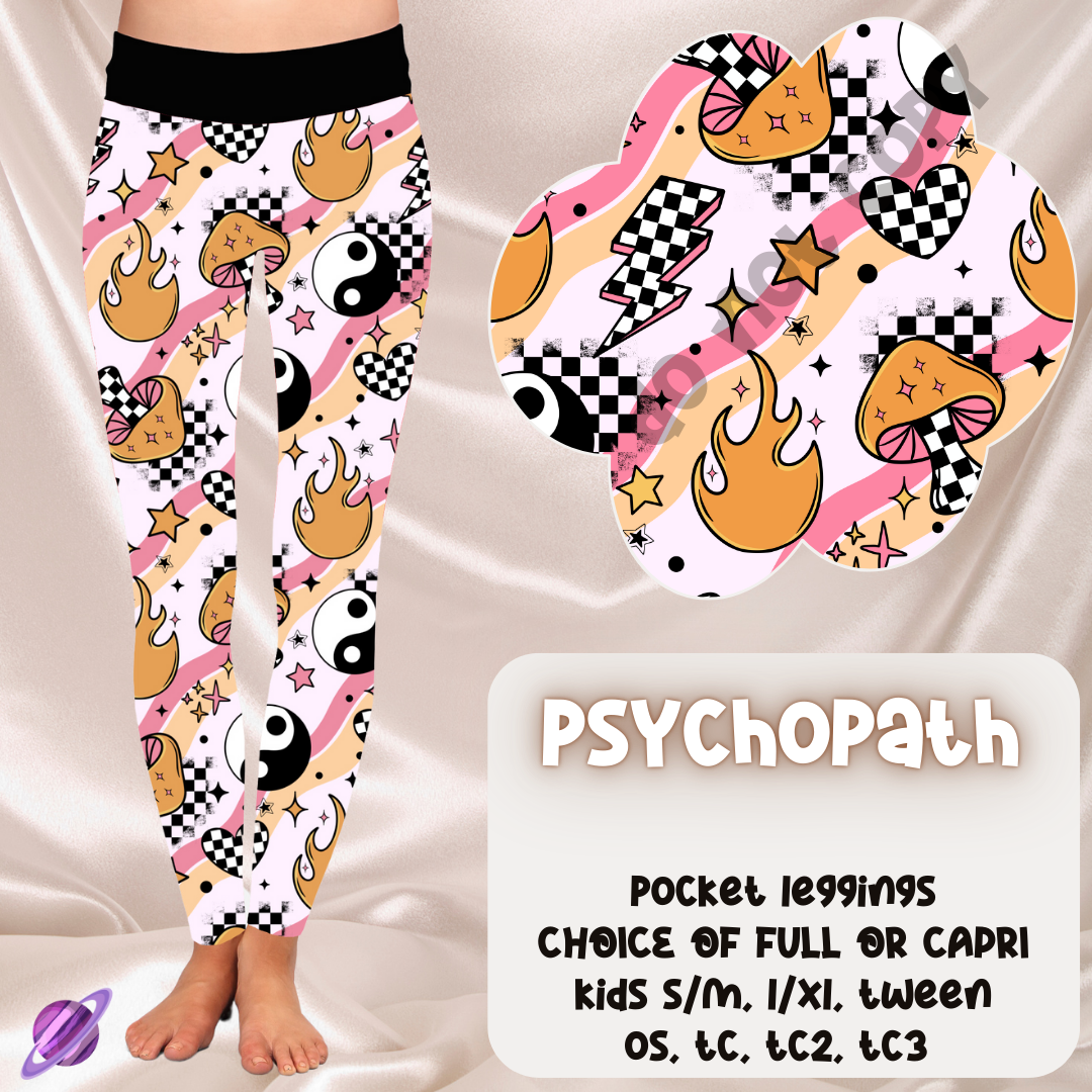 PSYCHOPATH - LEGGING/JOGGER/LOUNGER - POCKET SWEATERS & BOTTOMS PREORDER CLOSING 11/17