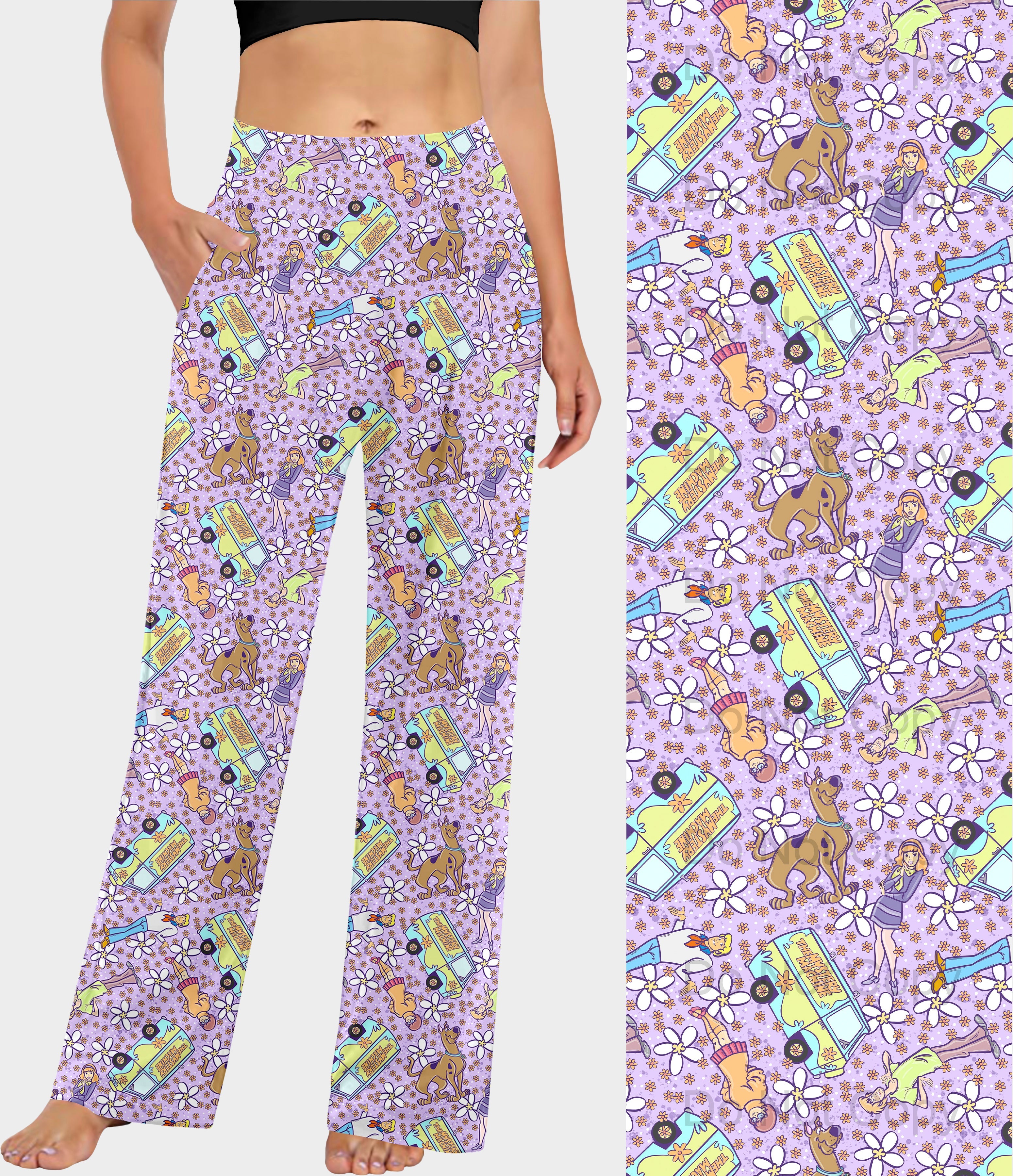 RTS - Purple Mystery Lounge Pants