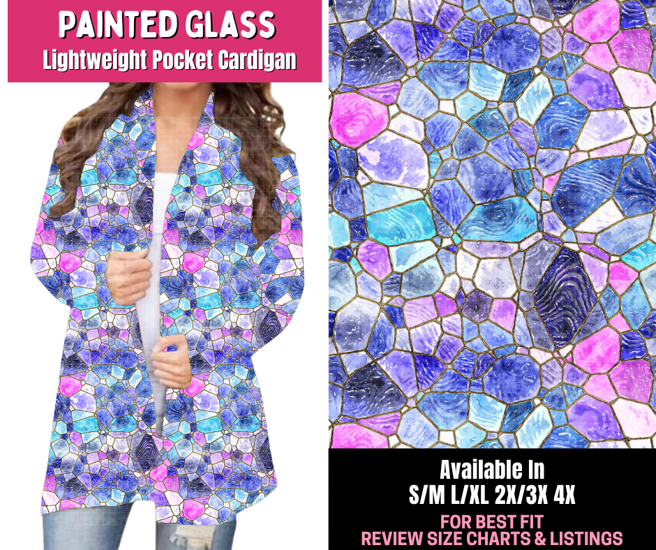 Preorder! Closes 1/1. ETA March. Painted Glass Pocket Cardigan