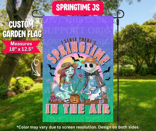 Preorder! Closes 12/25. ETA March. Springtime JS Garden Flag