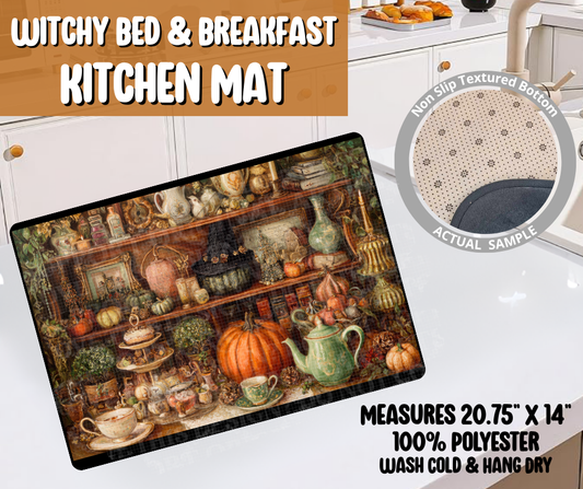 Witchy Bed & Breakfast Kitchen Mat