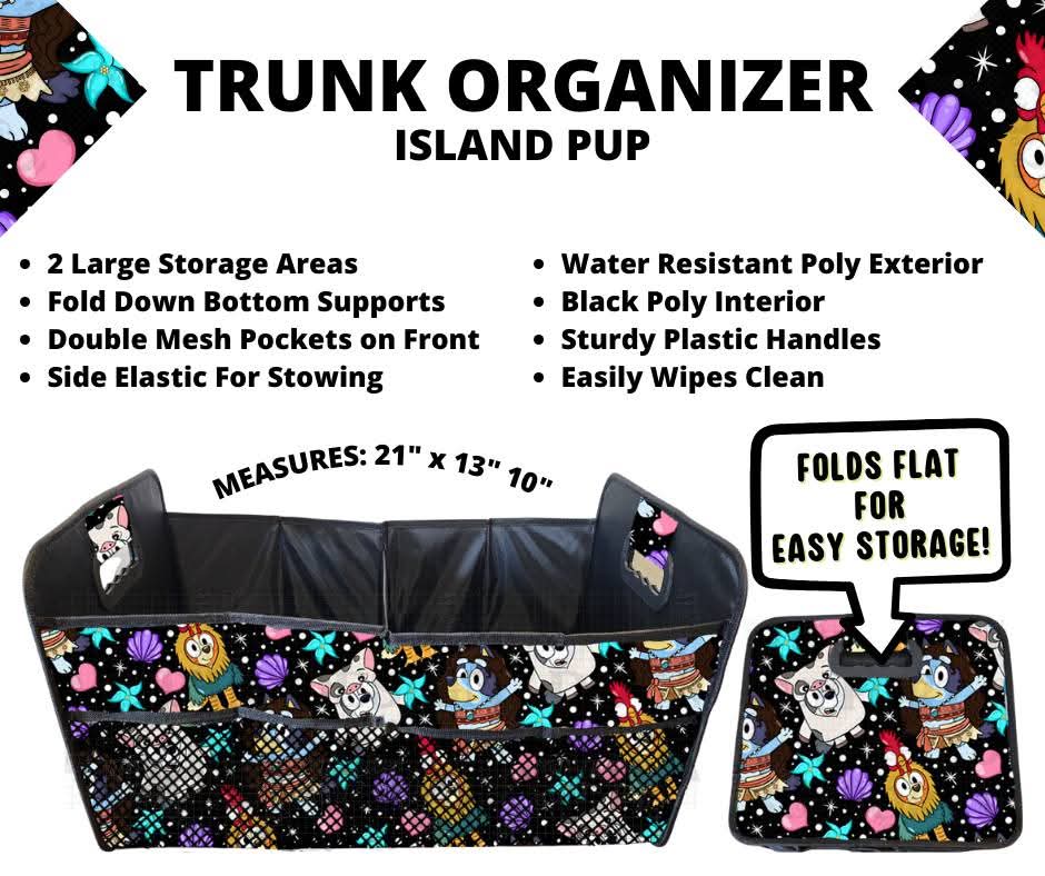 Island Pup Trunk Organizer