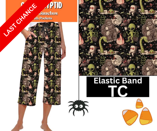 Camp Cryptid Capri Gauchos