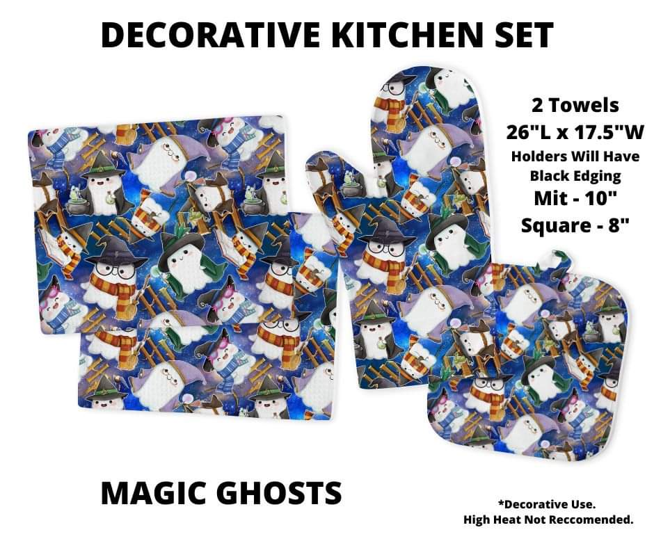 Magic Ghosts Decorative Kitchen Set