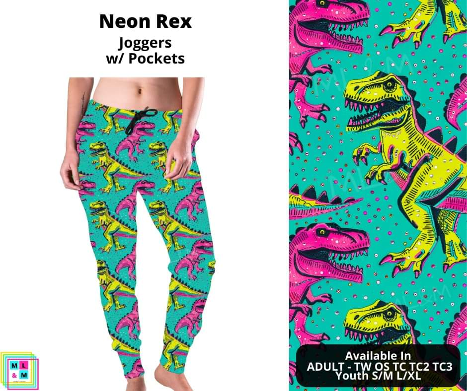 Neon Rex Joggers