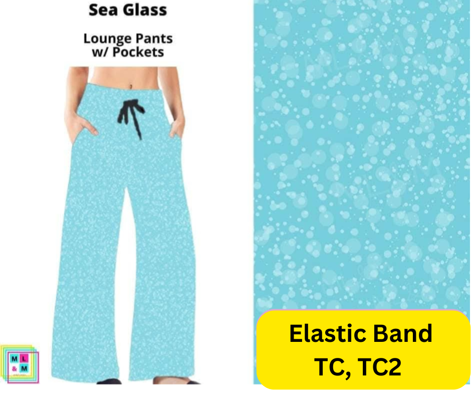 Sea Glass Full Length Lounge Pants