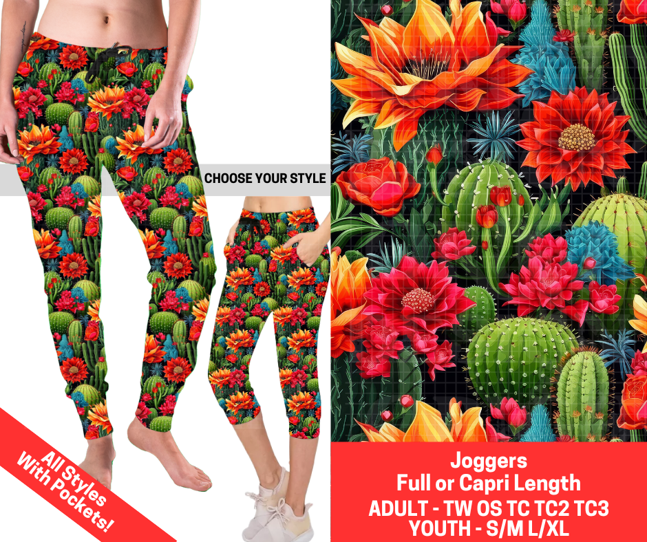 Preorder! Closes 2/12. ETA May. Cactus Couture Combo Jogger Lengths