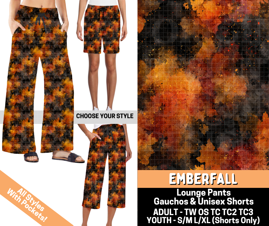 Preorder! Closes 7/1. ETA Oct. Emberfall Combo Lounge Lengths