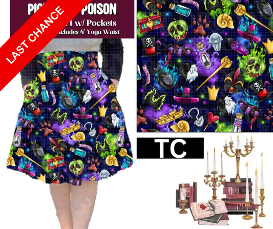 Pick Your Poison Swing Skirt