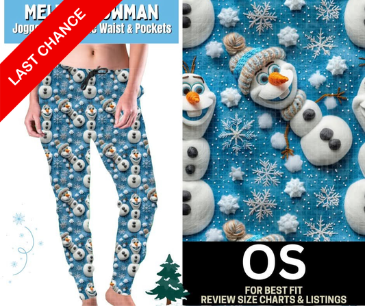 Melty Snowman Joggers